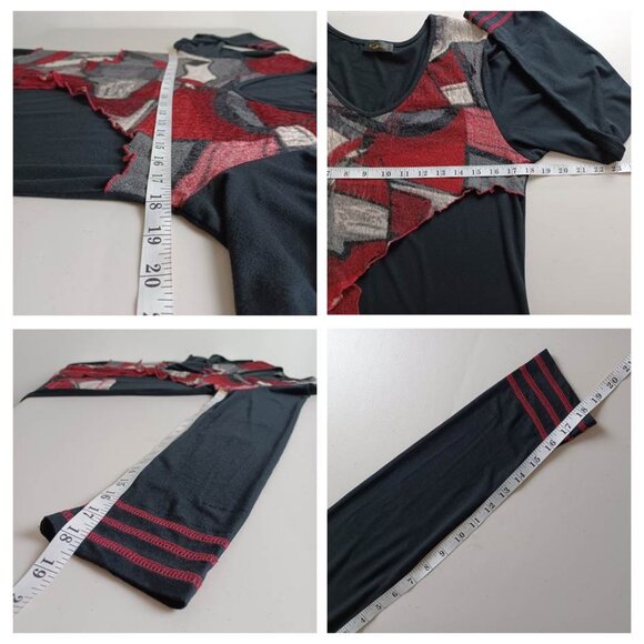 Goa Y2K Mesh Patchwork Overlay Mini Dress - Picture 12 of 16